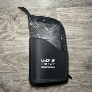 2/$30 New Makeup Forever Brush Pouch Stand Up Makeup Brush Case Pouch Bag